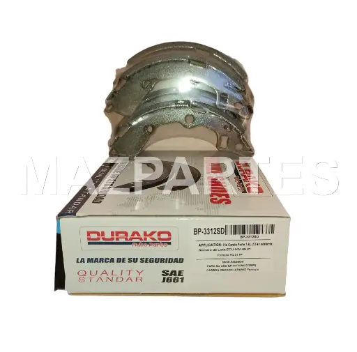 [BP-3312SD] ZAPATAS CERATO FORTE 1.6 13-