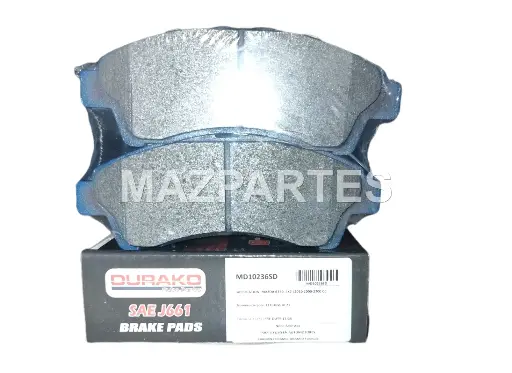 [MD10236SD] PASTILLAS FRENO DELT B2200 01-07 RANGER 2.6 03-04 BT-50 2.2 08-16 CHASIS CORTO