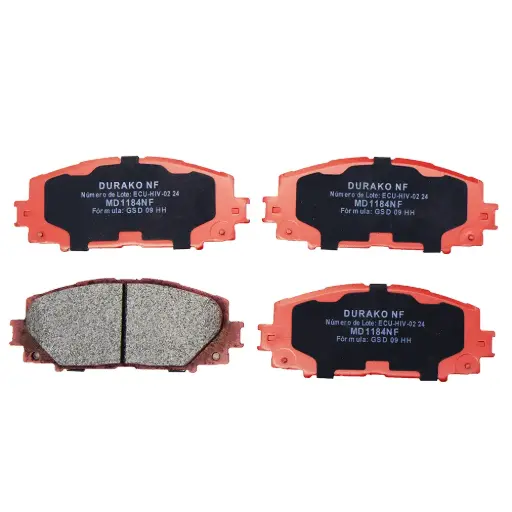 [MD1184NF] PASTILLAS FRENO DELT YARIS 1.3 1.5 1.6 04-11 NITRO 1.3 05-08 PRIUS C 11-16 VOLEEX C30 HAVAL M4 15- LIFAN X50