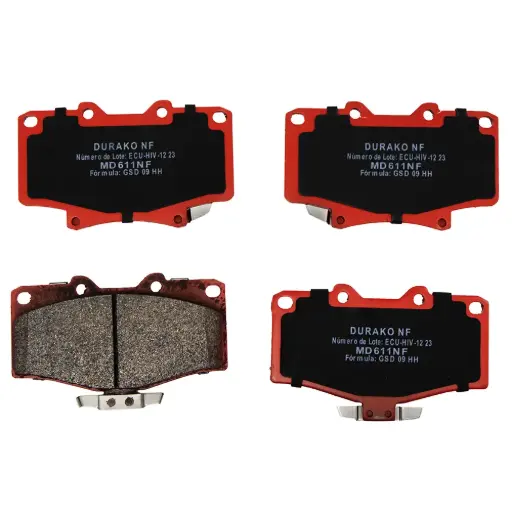 [MD611NF] PASTILLAS FRENO DELT HILUX 2.4 98-03 HILUX 2.8 89-04 4RUNNER 2.7 95-99 LAND CRUISER PRADO