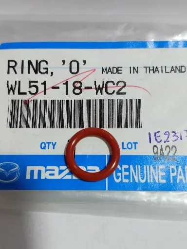 [WL5118WC2] RETEN ORING BOMBA VACIO BT-50 2.5 08-16 PEQUENO