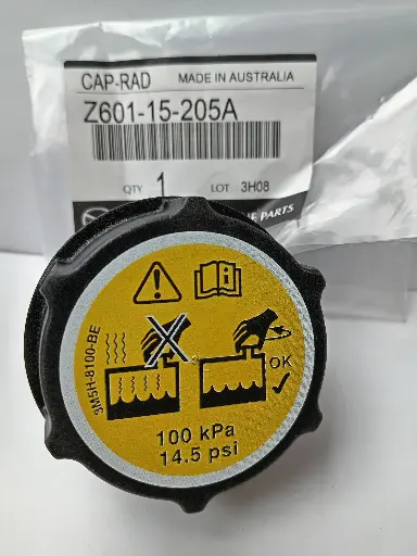 [Z60115205A] TAPA RESERVORIO TANQUE AUXILIAR RADIADOR MAZDA 3 1.6 06-14 100 kPa 14.5 psi